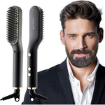 brosse barbe chauffante