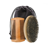 Brosse à Barbe en Poils de Sanglier