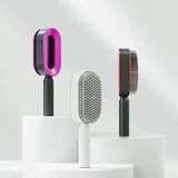 Brosse Cheveux Auto-Nettoyante