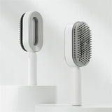 Brosse Cheveux Auto-Nettoyante