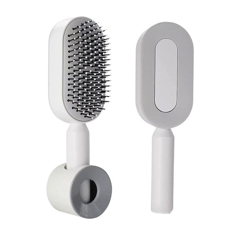 brosse cheveux auto nettoyante