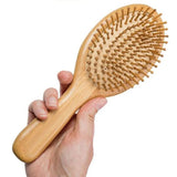 brosse bambou cheveux