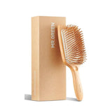 brosse cheveux large en bois