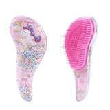 brosse cheveux magique licorne