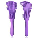 brosse demelante cheveux bouclés