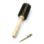 Brosse Ronde en Poils de Sanglier - 25mm