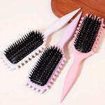 brosse cheveux sanglier et nylon