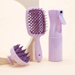 Set de Coiffure : Brosses + Vaporisateur